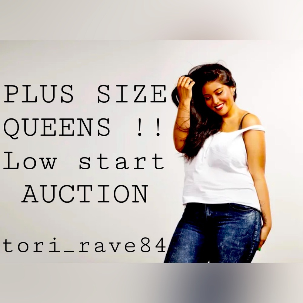 Plus size fashion- auction listing